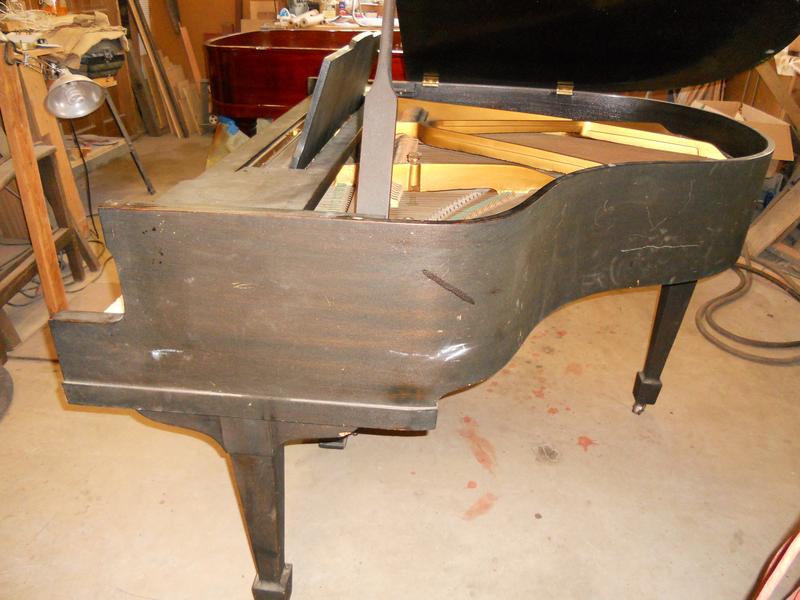 Restore the finish of your Francis Bacon baby grand piano