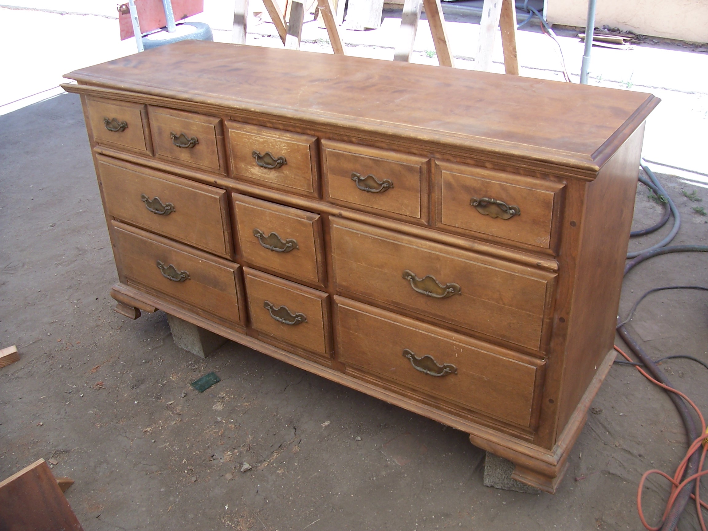 Old dresser, inherited from a family member