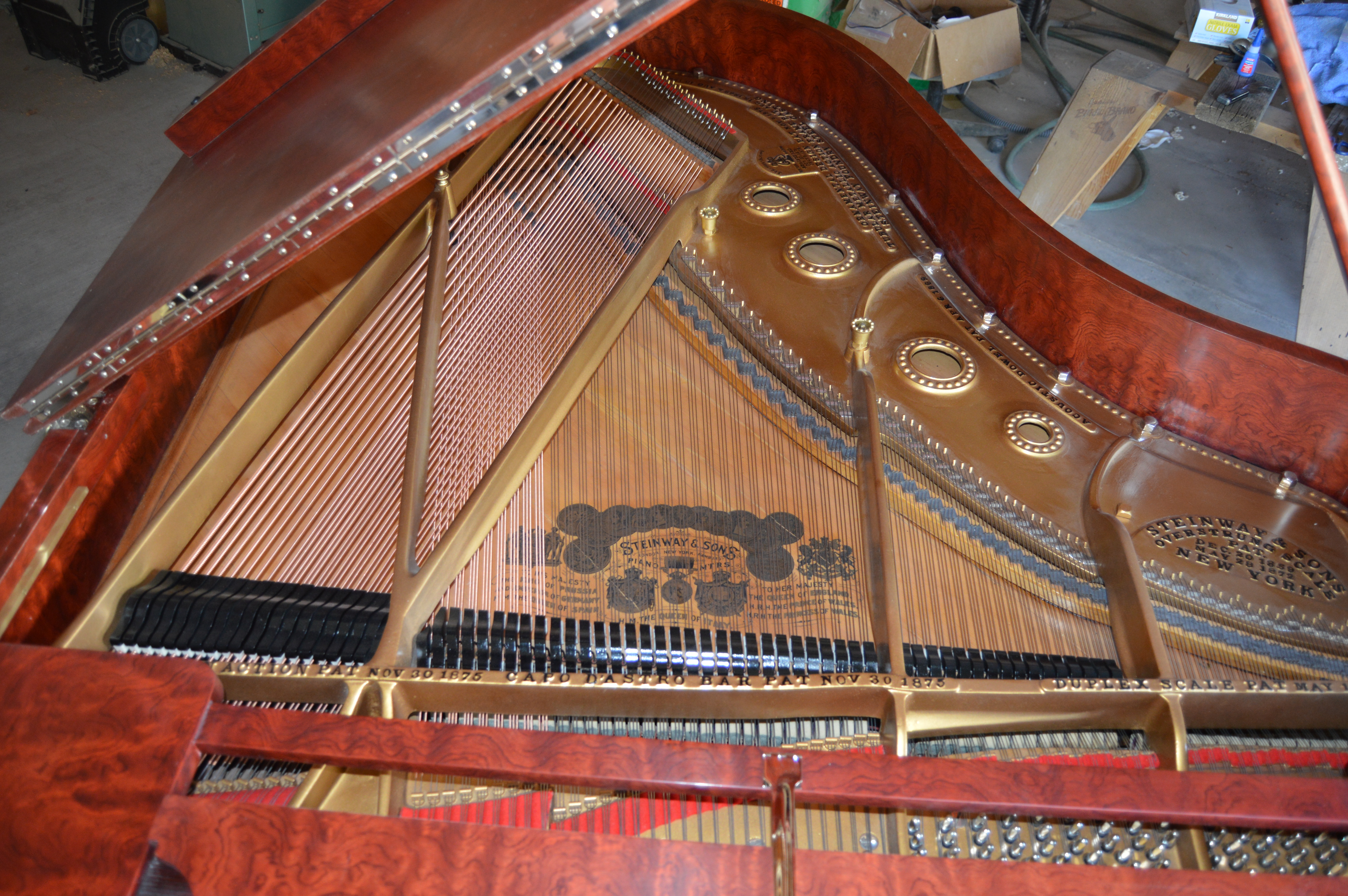 Quick fixes for Art Case pianos